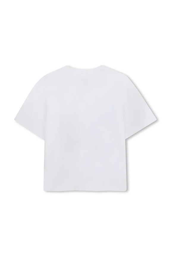 Fete HUGO tricou de bumbac pentru copii G00495.114.150 alb