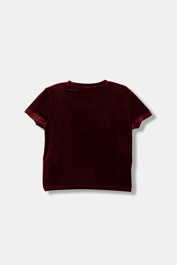 Detské tričko Guess J4YI48.K0232.9BYA burgundské AW25