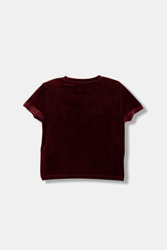 Detské tričko Guess J4YI48.K0232.9BYA burgundské AW25