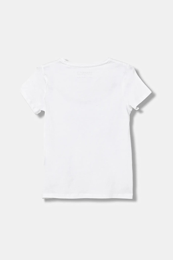Детска тениска Guess J5BI19.J1314.9BYA бял AW25