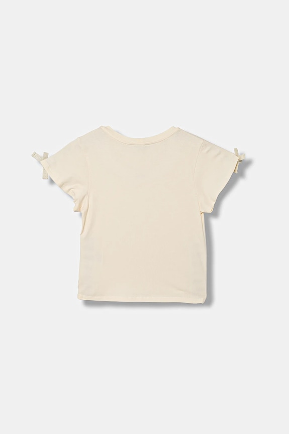 Detské tričko United Colors of Benetton 3P4ZC10QH.G.seasonal béžová AW25
