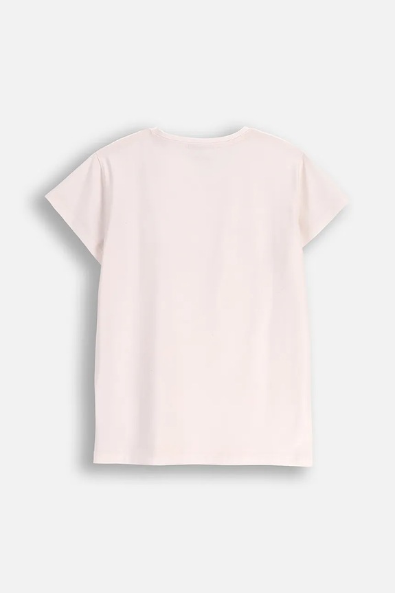 Coccodrillo t-shirt dziecięcy ZC5143204FGJ beżowy AW25