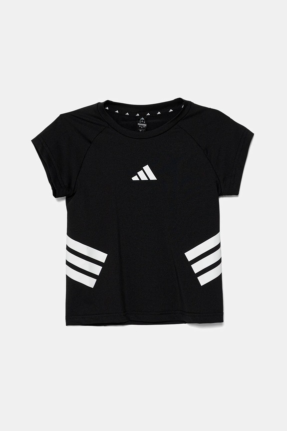 adidas tricou copii print negru JJ0995