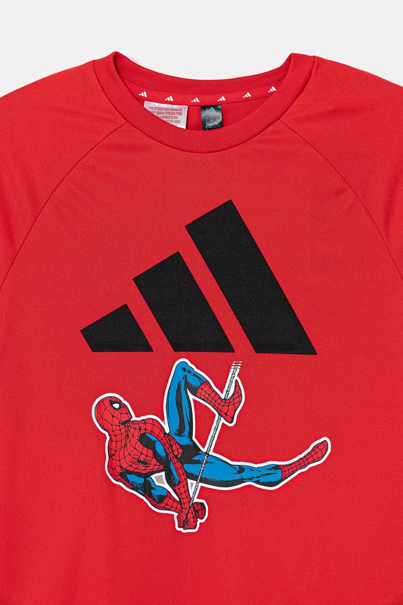 adidas maglietta per bambini Marvel rosso JM0832