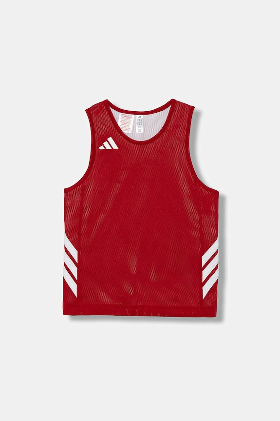 Dětský top adidas Originals kulatý červená JM5138
