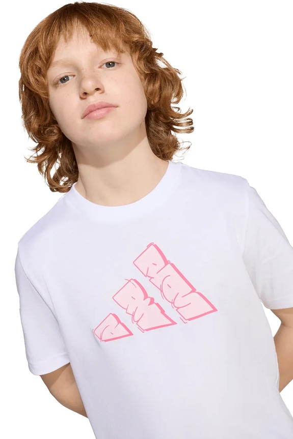 adidas t-shirt bawełniany dziecięcy JV5105