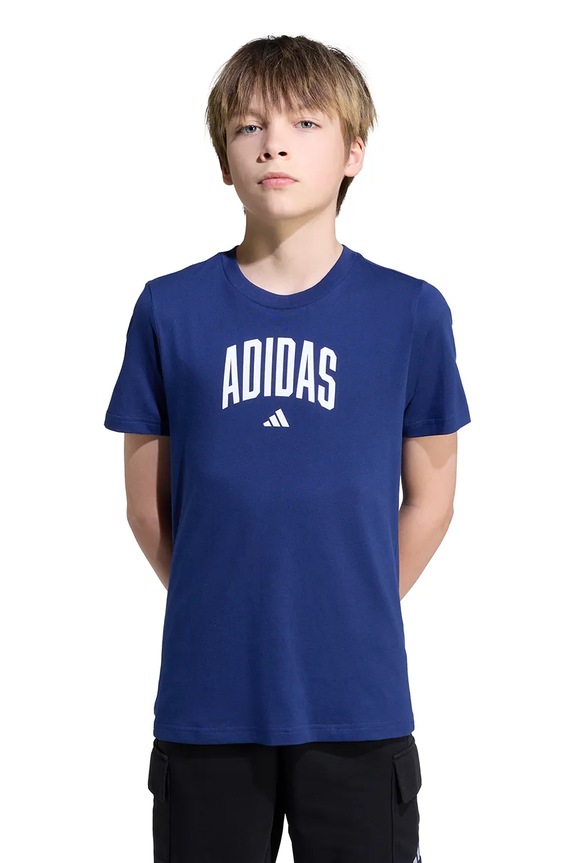 Detské bavlnené tričko adidas JV5193