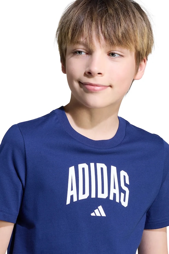 Detské bavlnené tričko adidas JV5193