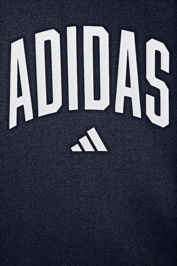 Detské bavlnené tričko adidas tmavomodrá JV5193