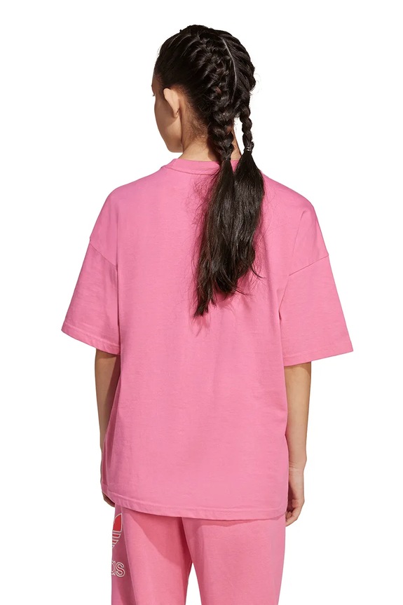 Дитяча бавовняна футболка adidas Originals JV8559