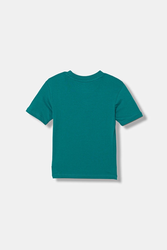 Dječaci Dječja pamučna majica kratkih rukava adidas JW2415 tirkizna