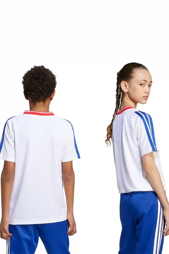 Παιδικό μπλουζάκι adidas JW7418 λευκό