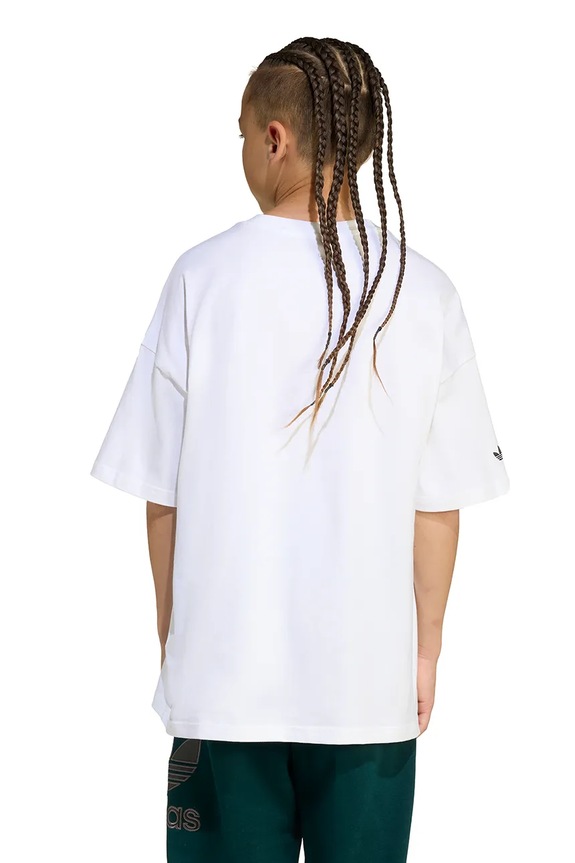 Dječja pamučna majica kratkih rukava adidas Originals JW7846