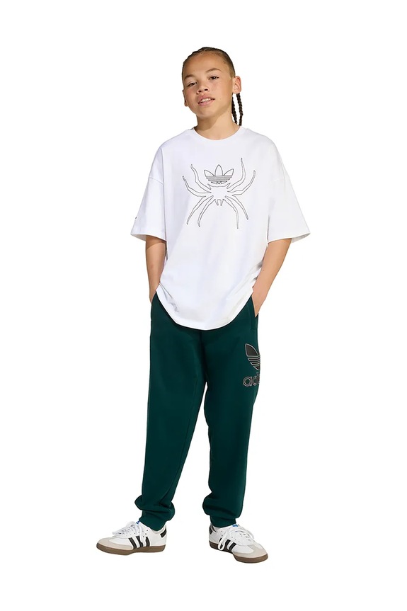 Dječja pamučna majica kratkih rukava adidas Originals JW7846