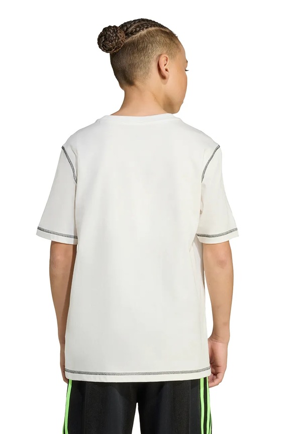 Παιδικό βαμβακερό μπλουζάκι adidas Originals JX5265