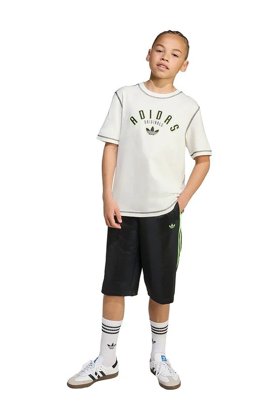 Παιδικό βαμβακερό μπλουζάκι adidas Originals JX5265