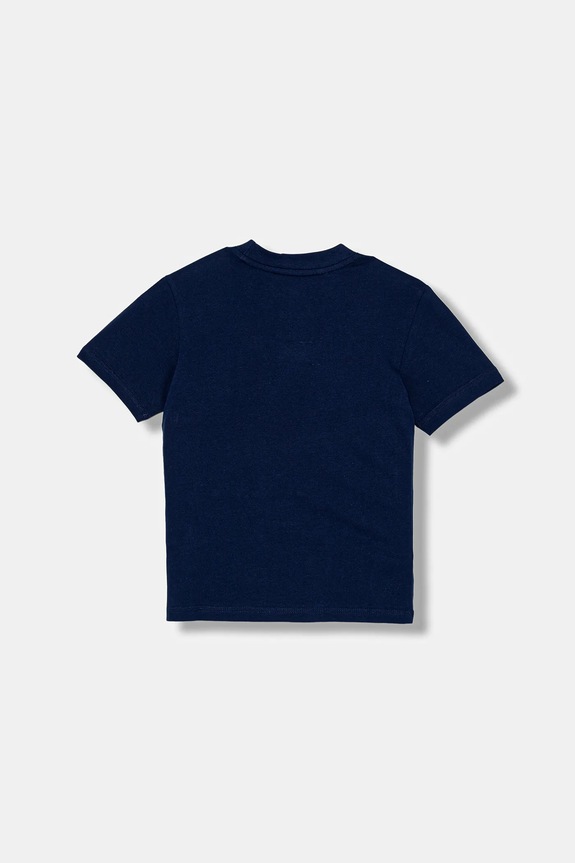 Chłopiec adidas t-shirt bawełniany dziecięcy JY0296 granatowy
