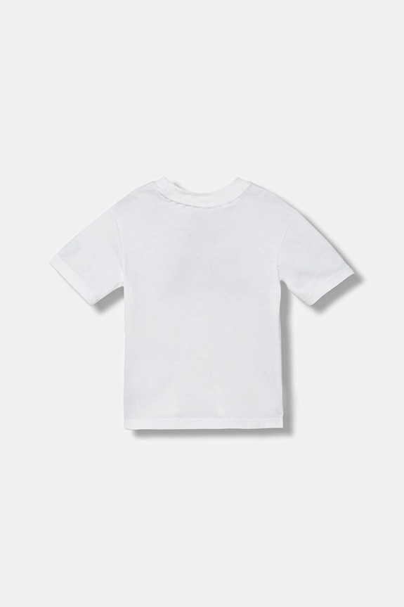 CHLAPEC Dětské bavlněné tričko adidas JY0298 bílá