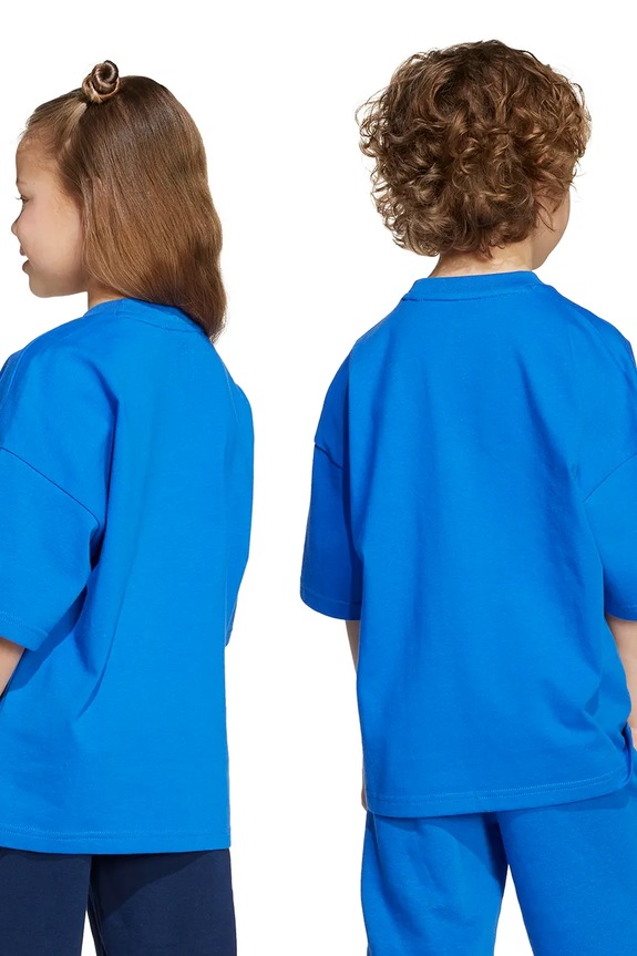 adidas Originals t-shirt in cotone per bambini JY1138 blu