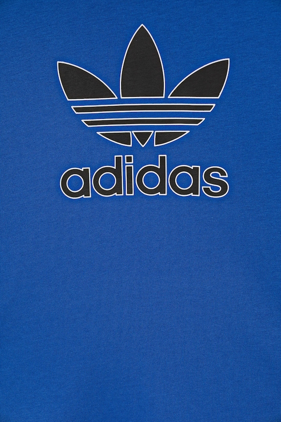 adidas Originals t-shirt in cotone per bambini blu JY1138