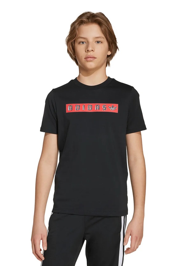 Παιδικό βαμβακερό μπλουζάκι adidas Originals JY2822