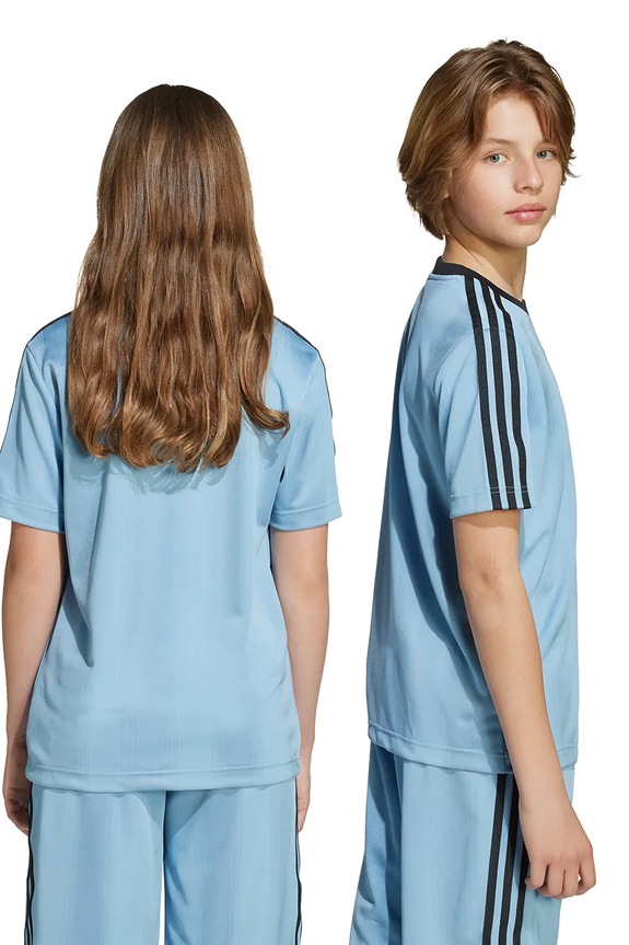 Detské tričko adidas Originals JY3541 modrá