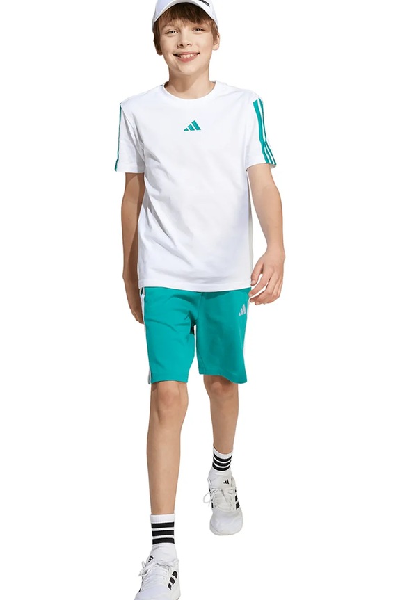 adidas t-shirt bawełniany dziecięcy JY4970