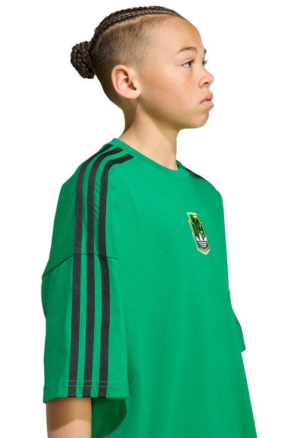 adidas Originals t-shirt in cotone per bambini MINECRAFT KD9829