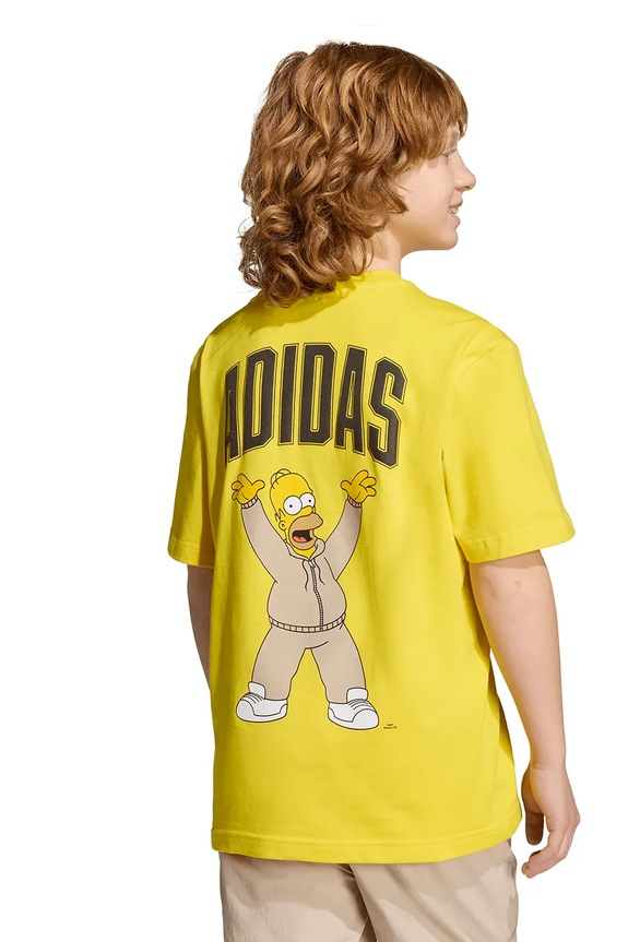 adidas t-shirt bawełniany dziecięcy JM0818