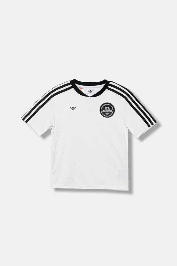Παιδικό μπλουζάκι adidas Originals JV7682 λευκό AW25