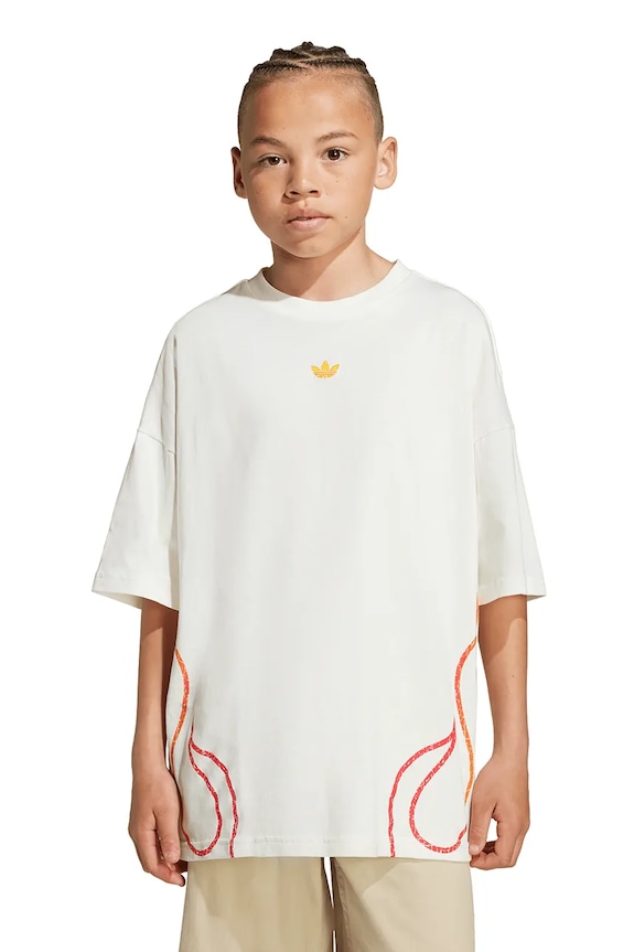 adidas Originals t-shirt in cotone per bambini JY2743