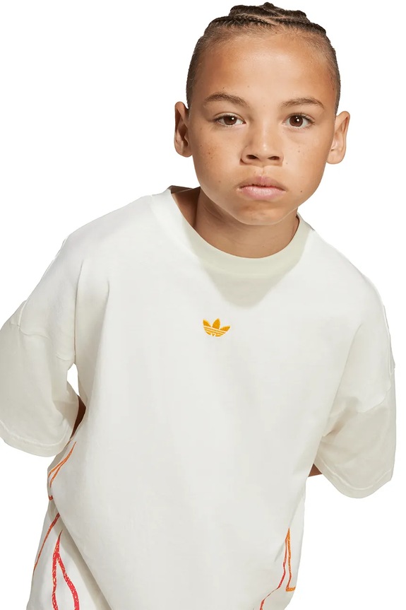 adidas Originals t-shirt in cotone per bambini JY2743