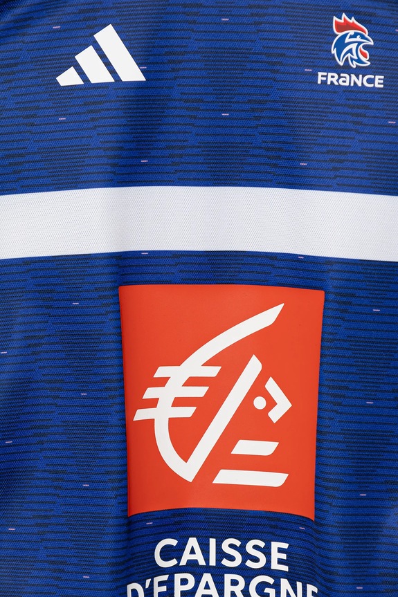 Chlapec Detské tričko adidas Performance FRANCE JY1227 modrá