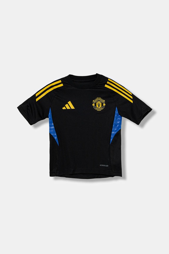Dječja majica kratkih rukava adidas Performance Manchester United JP3137 crna AW25