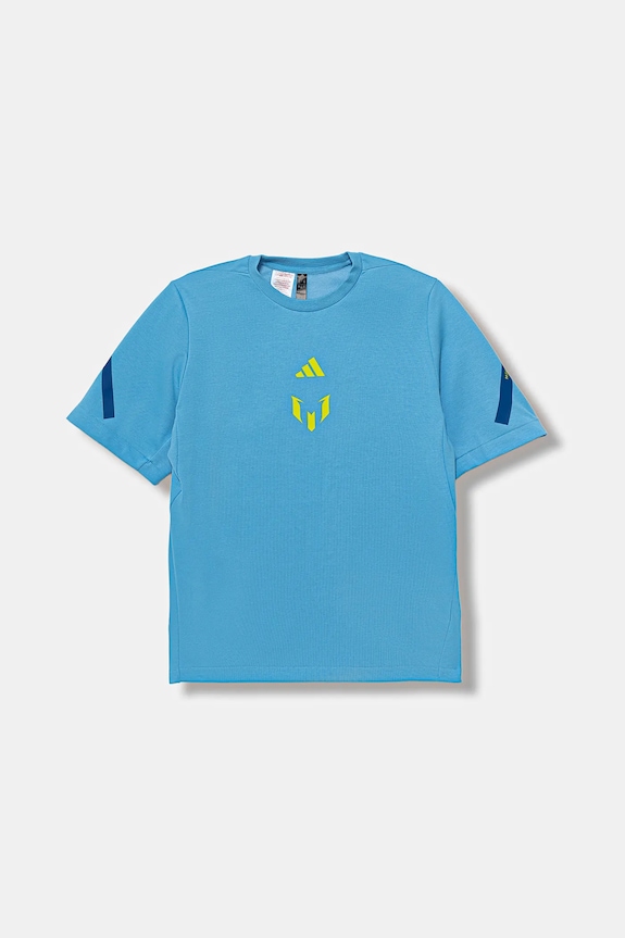 Detské tričko adidas Performance MESSI KB2123 modrá AW25