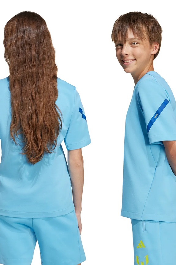 Detské tričko adidas Performance MESSI KB2123 modrá