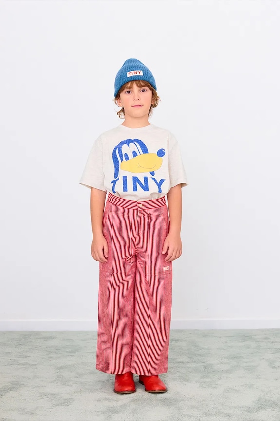 Παιδικό μπλουζάκι Tinycottons TINY DOG GRAPHIC TEE μπεζ AW25.311