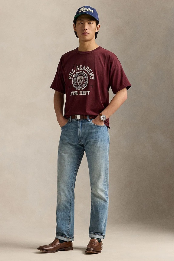 Odjeća Majica kratkih rukava Polo Ralph Lauren 710971836 bordo