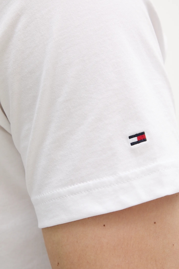 Tommy Hilfiger tricou din bumbac MW0MW40324 alb