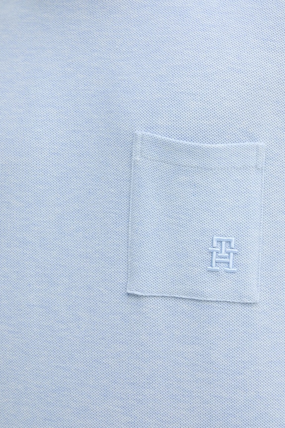 Bavlnené tričko Tommy Hilfiger MW0MW39365 modrá