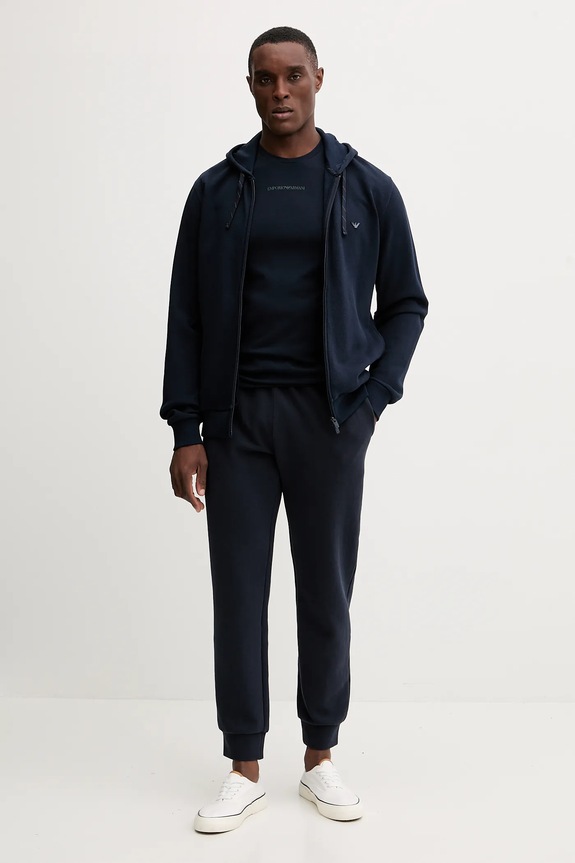 Emporio Armani Underwear tricou lounge EM000379.AF14989 bleumarin AW25