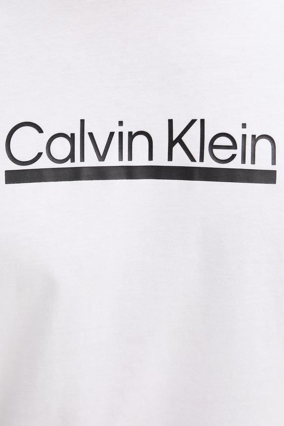 Pamučna majica Calvin Klein bijela LV04RC852G