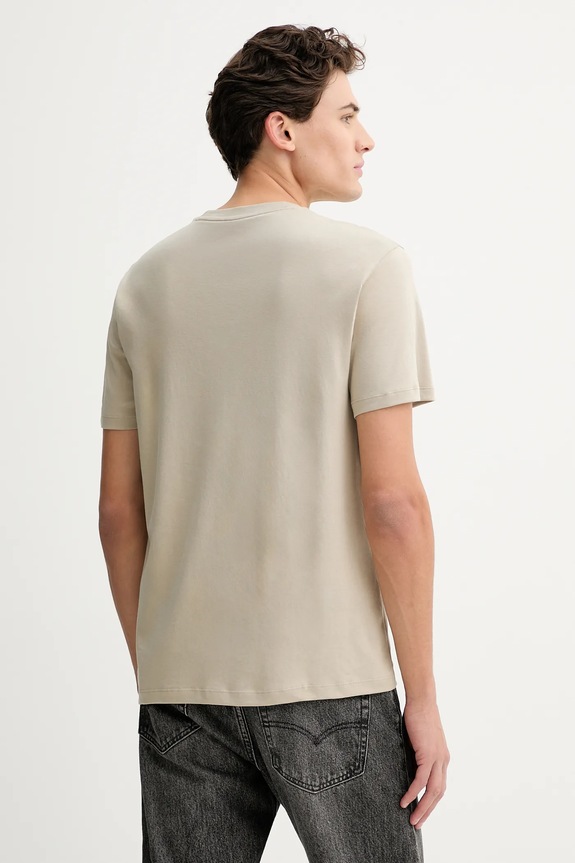 Ρούχα Βαμβακερό μπλουζάκι Calvin Klein LV04LB275G μπεζ