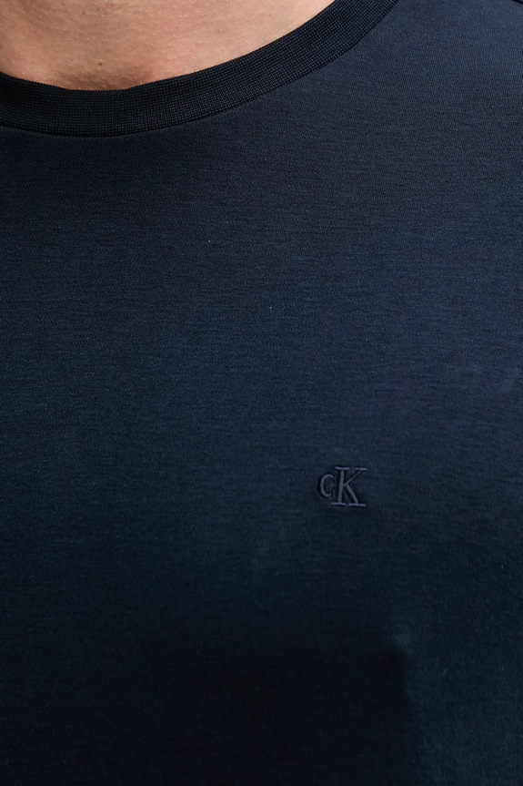 Calvin Klein t-shirt in cotone blu navy LV04LB275G