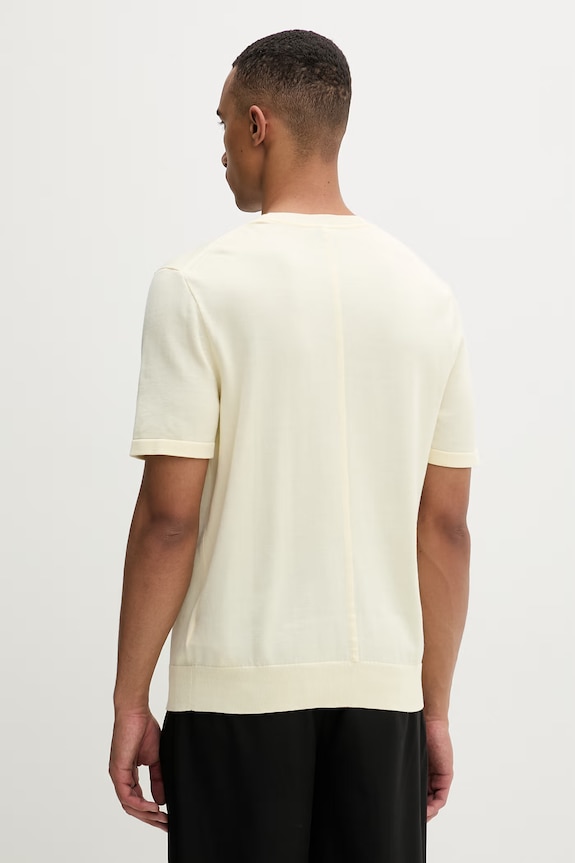 Ruházat Calvin Klein férfi pamut T-shirt LV04LC333G sárga