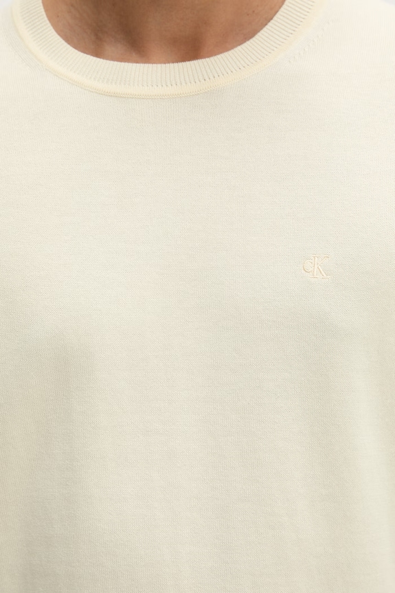 Calvin Klein férfi pamut T-shirt LV04LC333G sárga