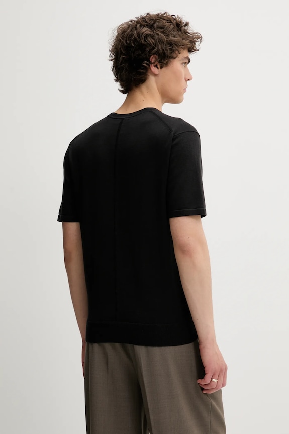 Oblečenie Calvin Klein tričko pánske bavlnené LV04LC333G čierna