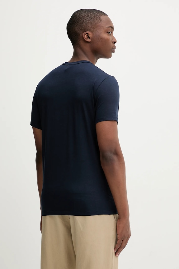 Ruházat Calvin Klein t-shirt férfi pamut elasztánnal LV04LC240G sötétkék