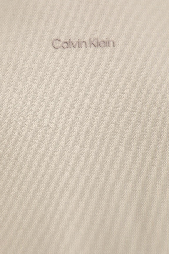 Calvin Klein tričko pánske bavlnené s elastanom LV04LC241G béžová