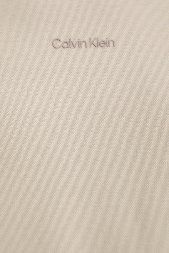Calvin Klein tričko pánske bavlnené s elastanom LV04LC241G béžová